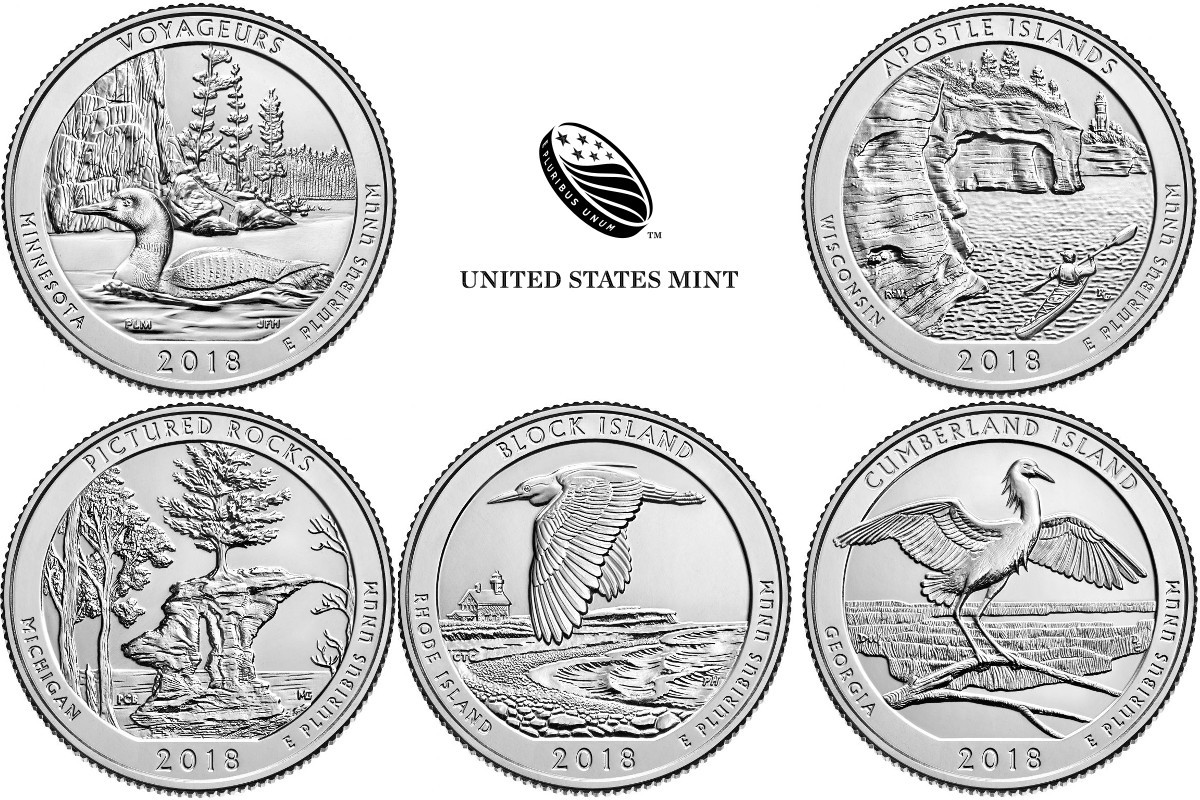 What’s On The 2018 America The Beautiful Quarters? The