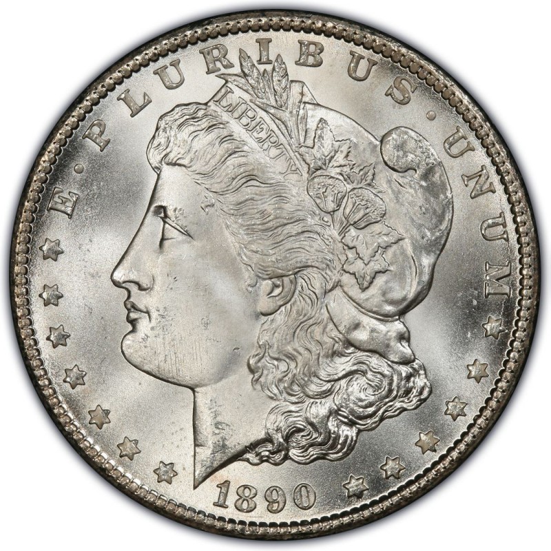 1890 Morgan Silver Dollar Value CoinTrackers