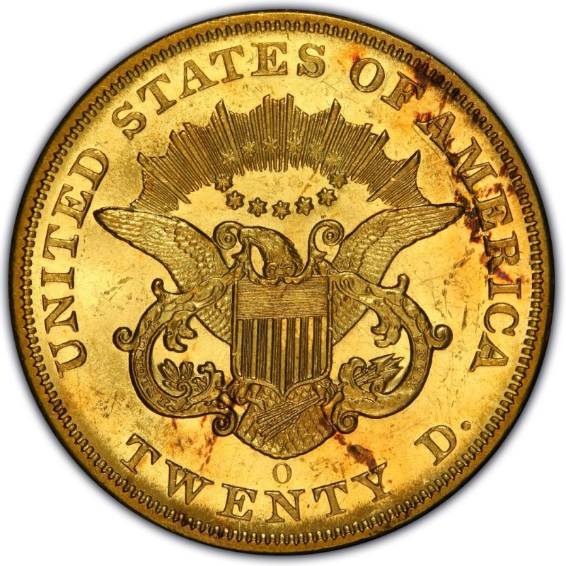 1857 Liberty Head Double Eagle Values And Prices Past Sales