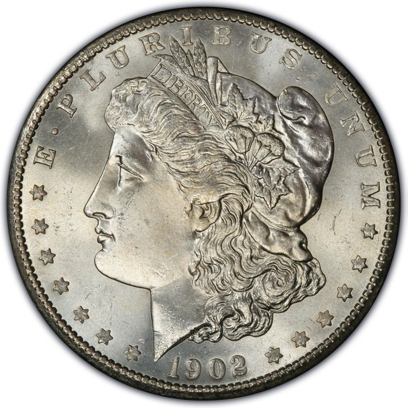 1902 Morgan Silver Dollar Values and Prices Past Sales