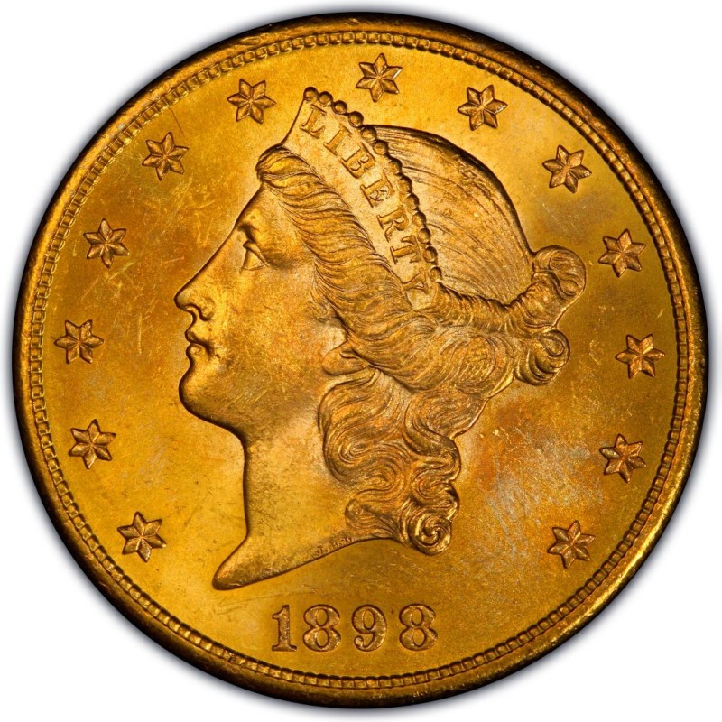 1898 Liberty Head Double Eagle Values and Prices - Past Sales | CoinValues.com