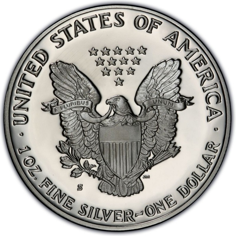 1990 silver eagle coin