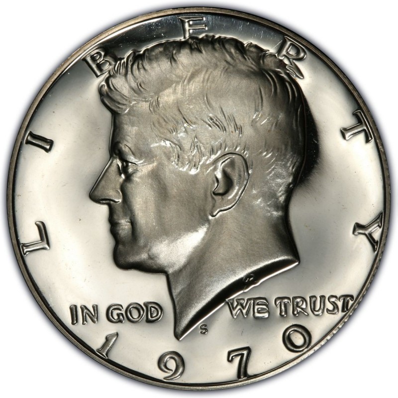 1970 D Kennedy Half Dollar BU 