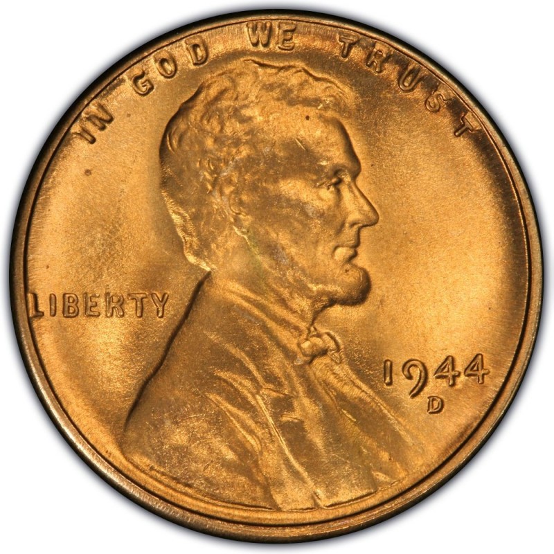 1944 Lincoln Wheat Pennies Values and Prices - Past Sales ...