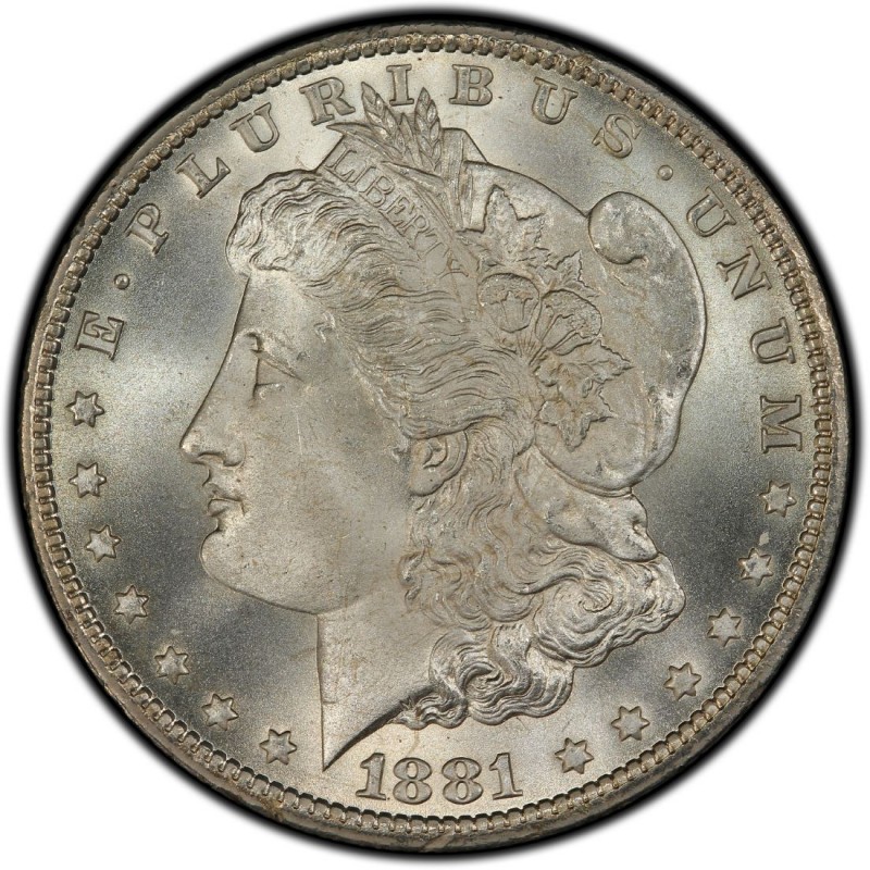 1881 Morgan Silver Dollar Values and Prices - Past Sales