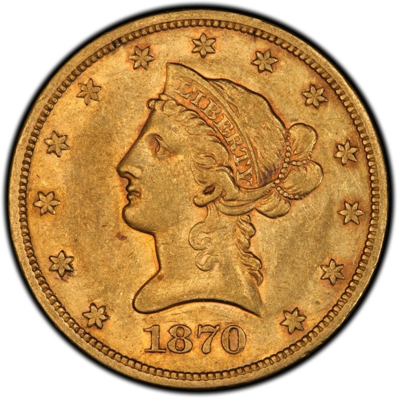 1870 Liberty Head $10 Gold Eagle Values and Prices - Past Sales | CoinValues.com