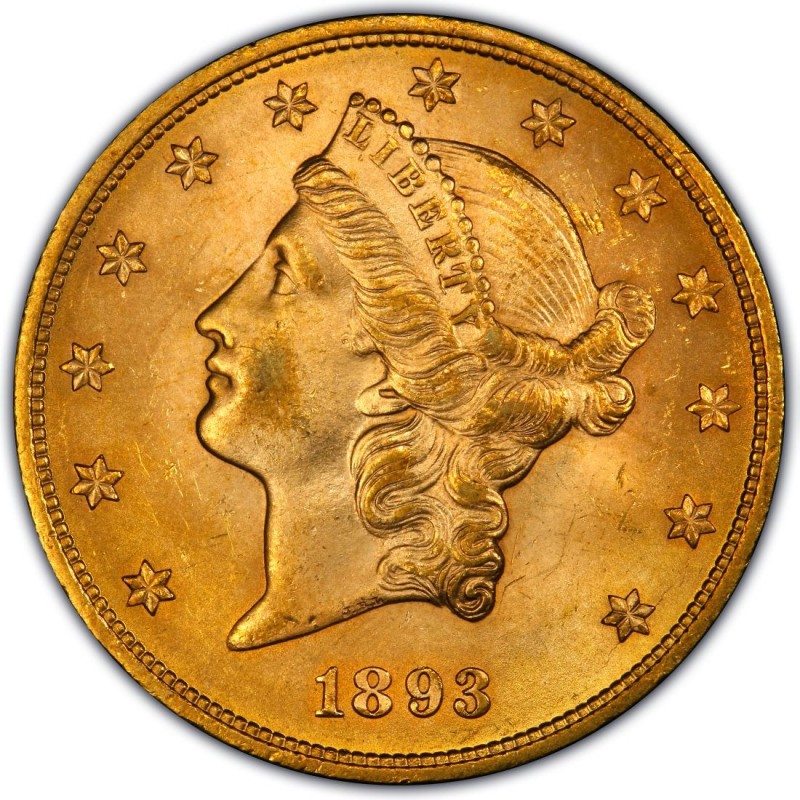 1893 Liberty Head Double Eagle Values and Prices Past Sales