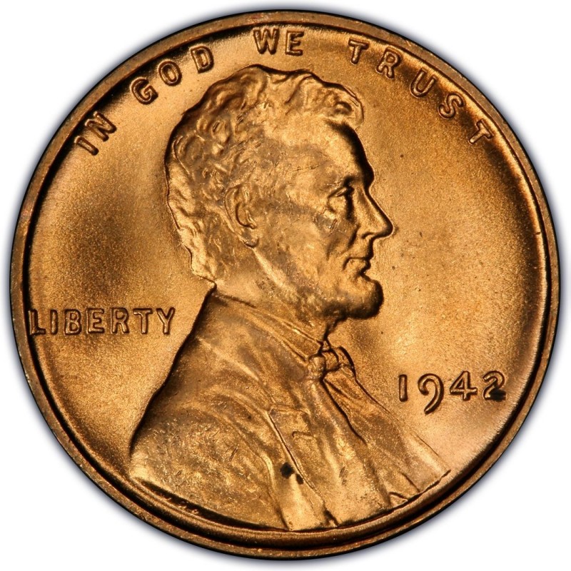 1942 Lincoln Wheat Pennies Values and Prices - Past Sales ...