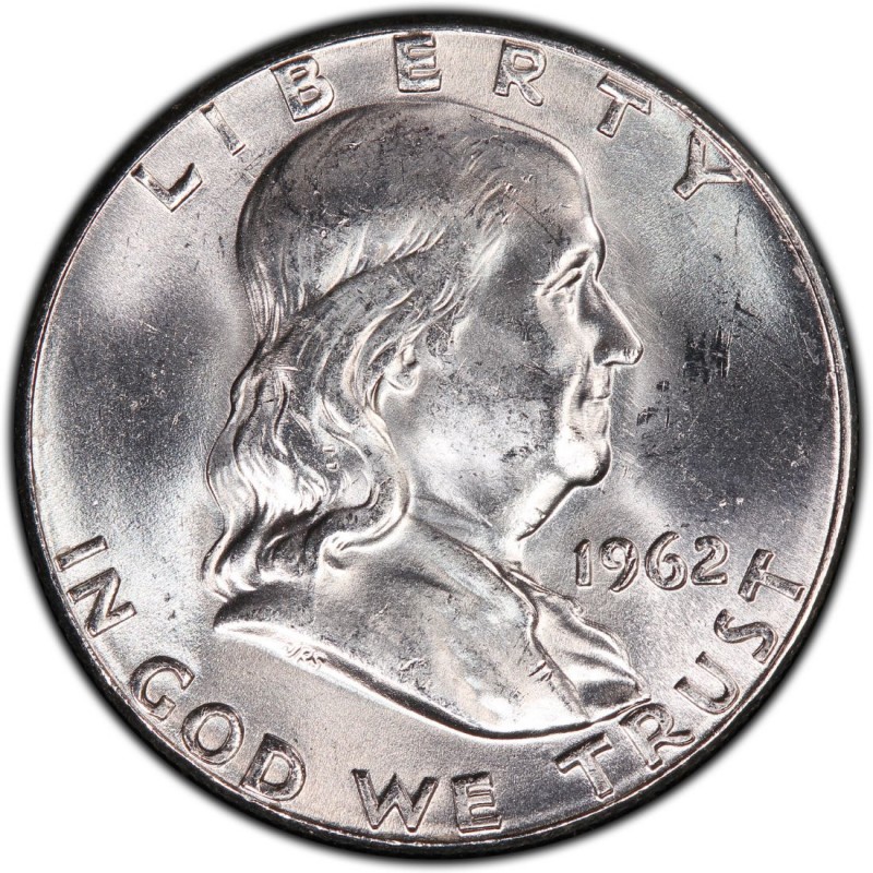 1962 Franklin Half Dollar Values and Prices - Past Sales | CoinValues.com