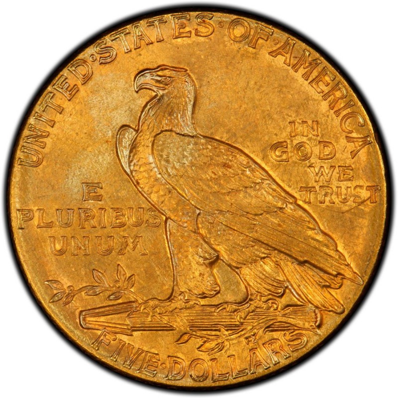 1910 Indian Head 5 Half Eagle Values and Prices Past Sales