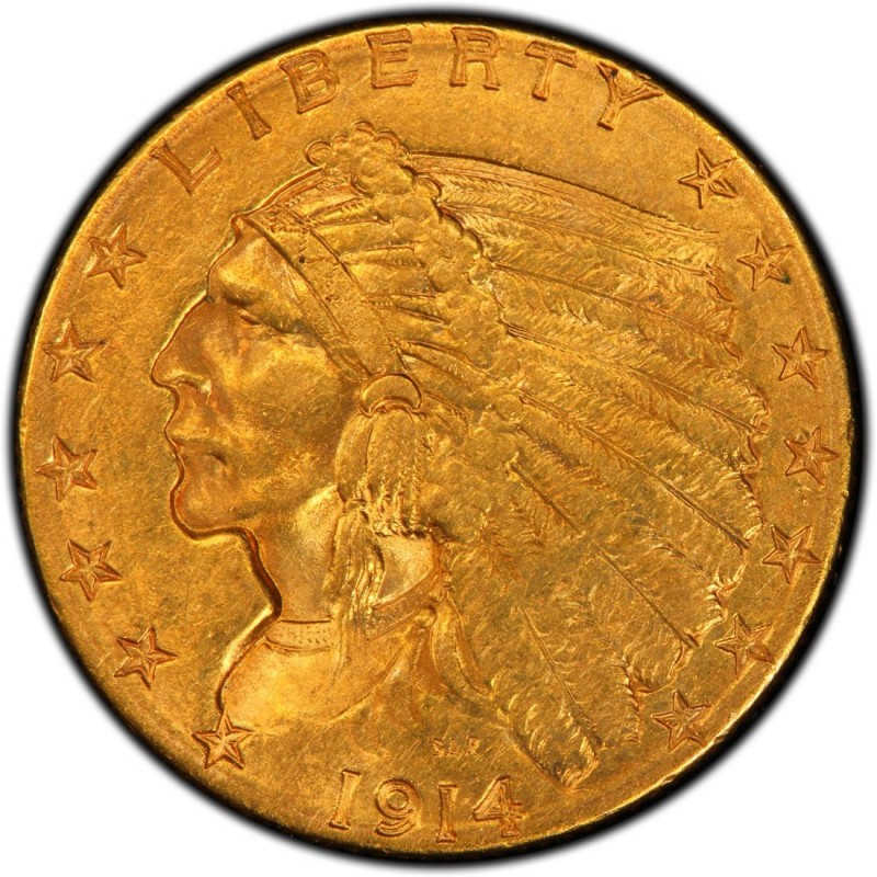 1914 Indian Head 250 Quarter Eagle Values And Prices