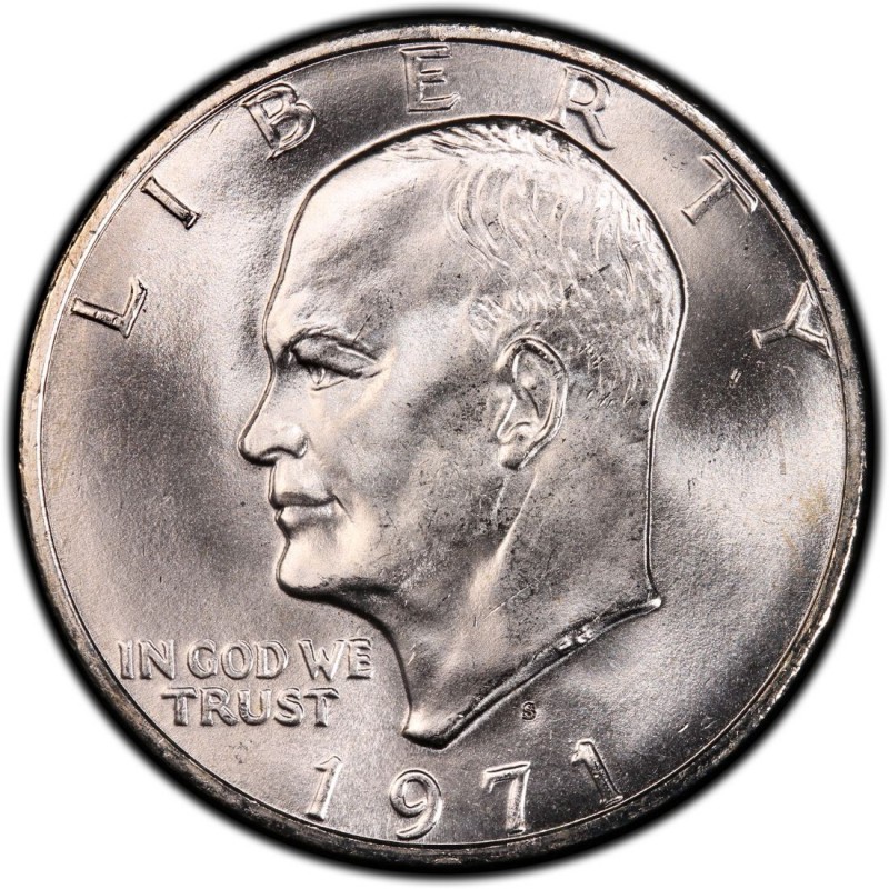 1971 Eisenhower Dollar Values And Prices Past Sales CoinValues