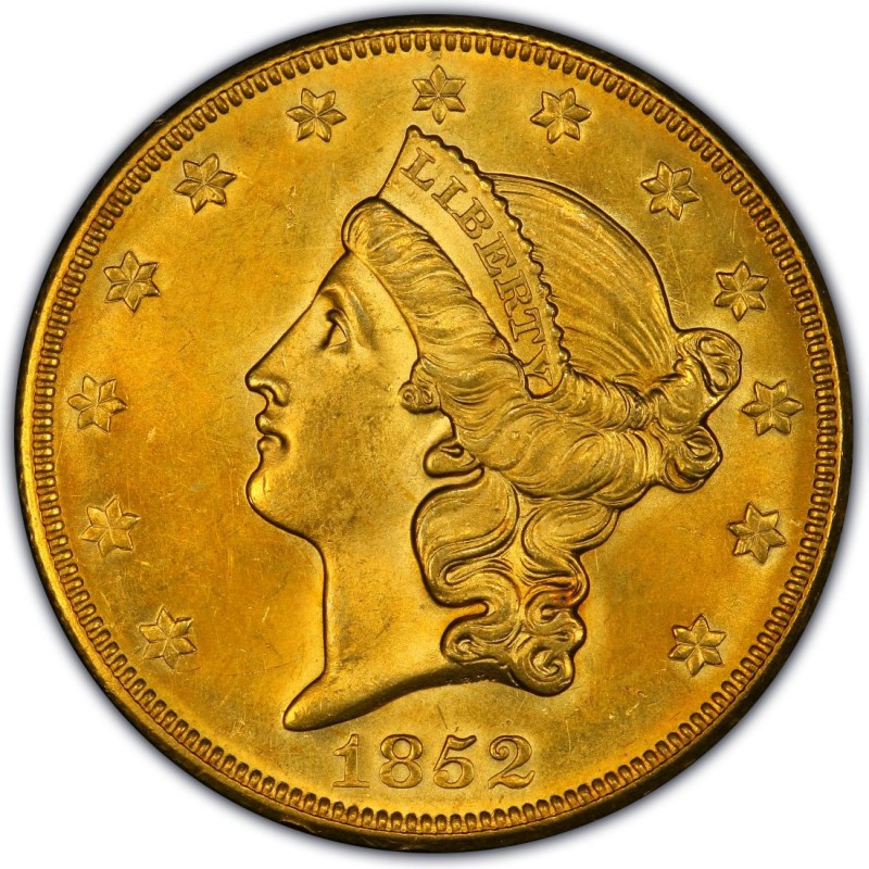 1852 Liberty Head Double Eagle Values And Prices Past Sales 1852 Liberty Head Double Eagle Values And Prices Past Sales
