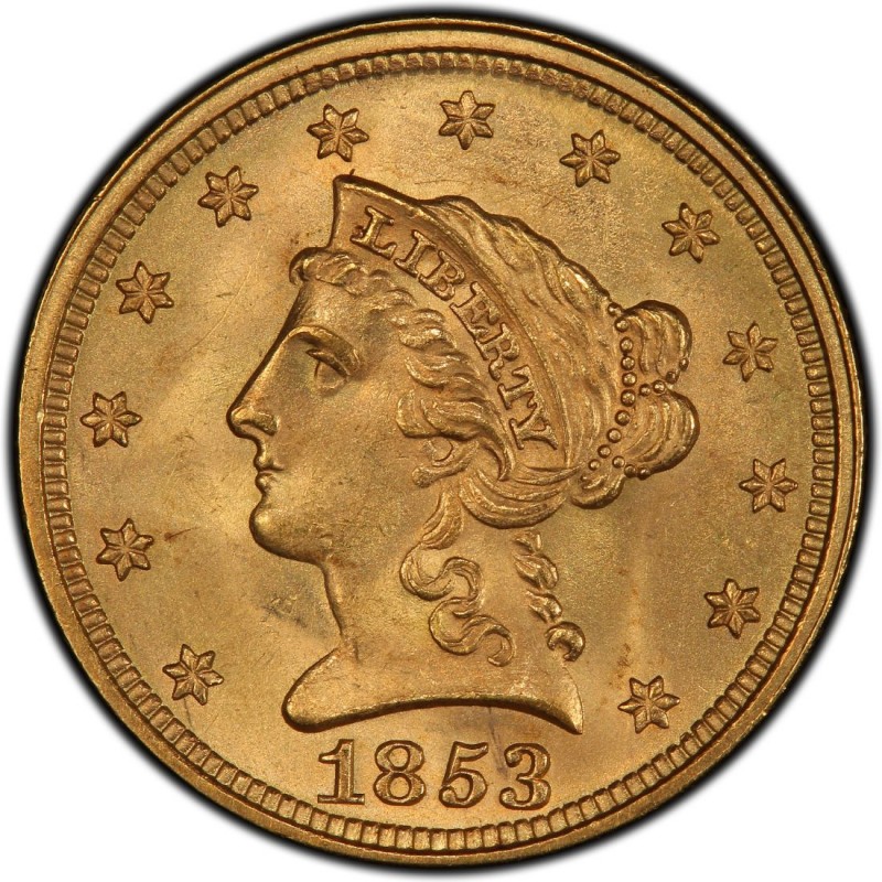 $2.50 U.S. Liberty Gold Quarter Eagles