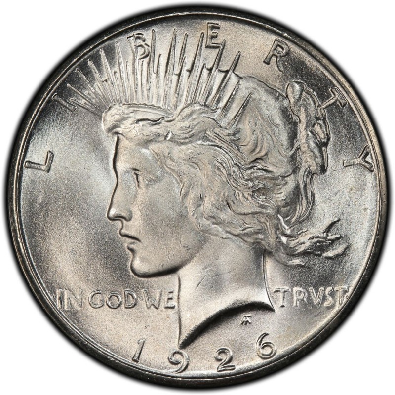 1926 Peace Dollar Values and Prices - Past Sales | CoinValues.com