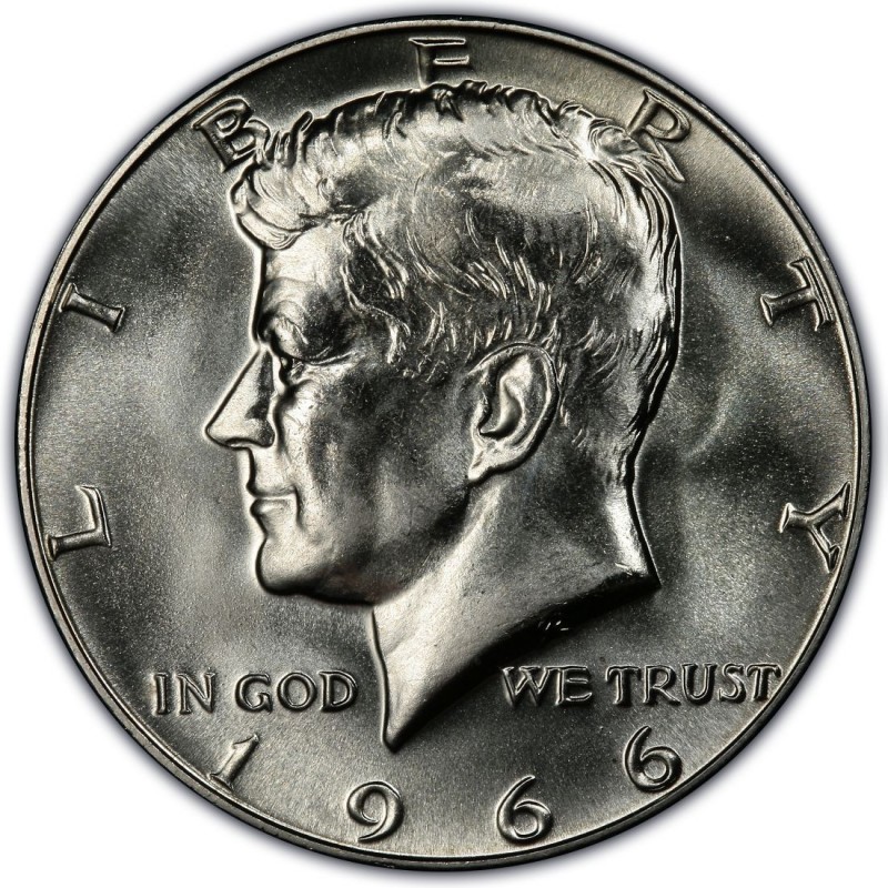 1966 Kennedy Half Dollar Values and Prices - Past Sales | CoinValues.com