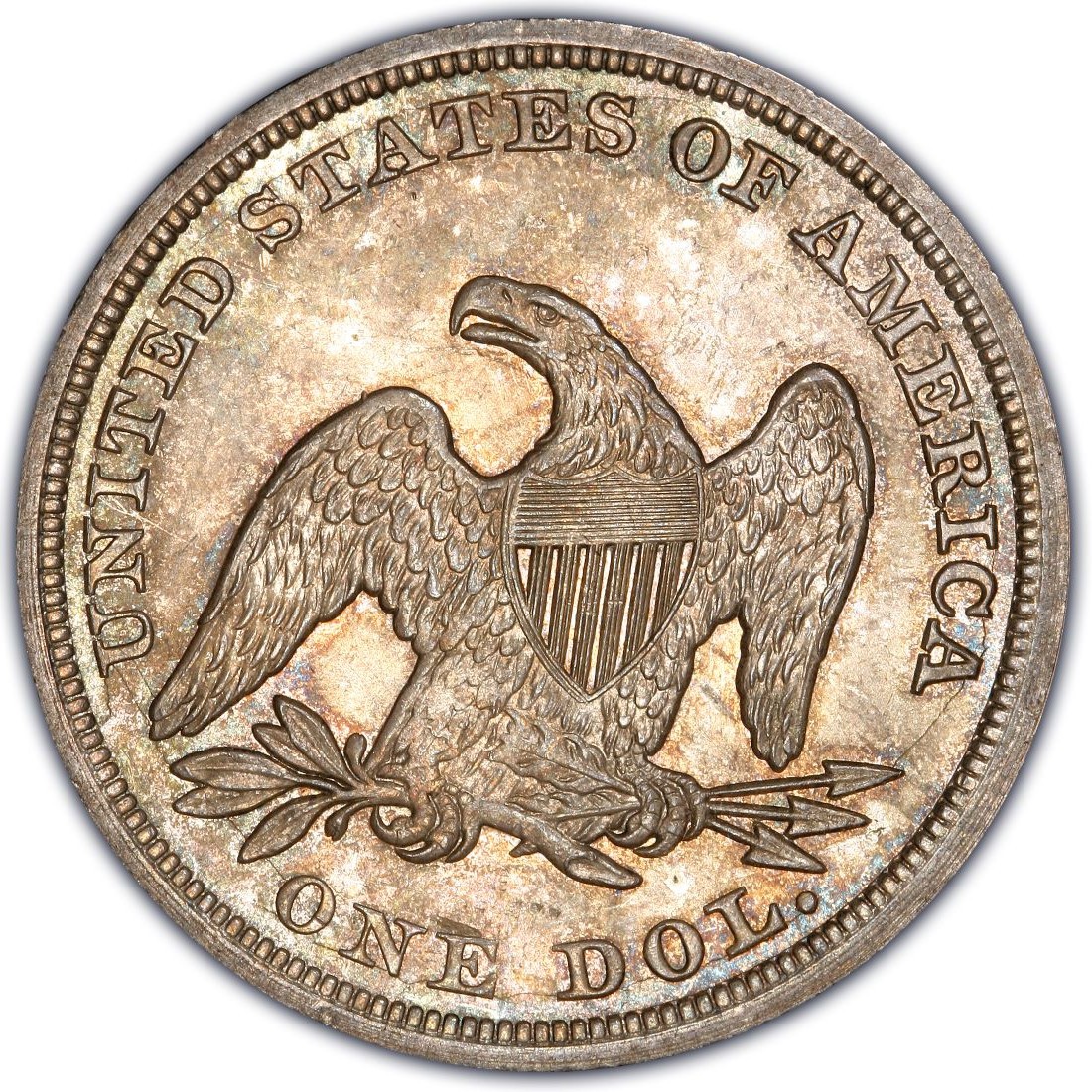 1856 Seated Liberty Silver Dollar Values and Prices - Past Sales