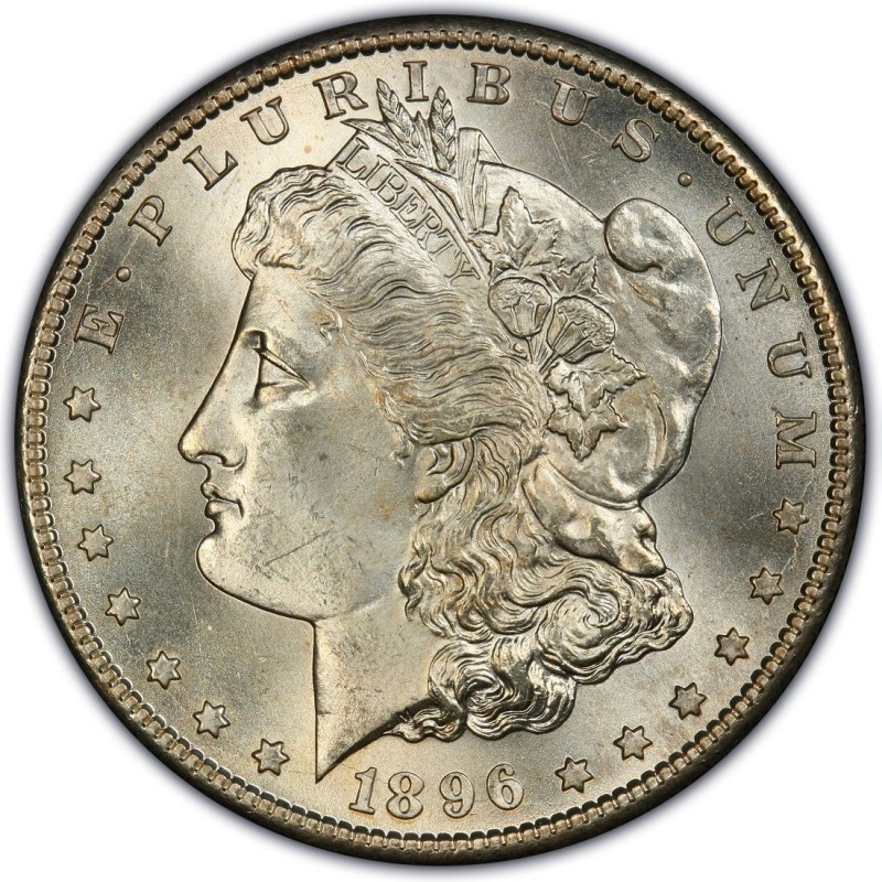 1896 Morgan Silver Dollar Values and Prices Past Sales