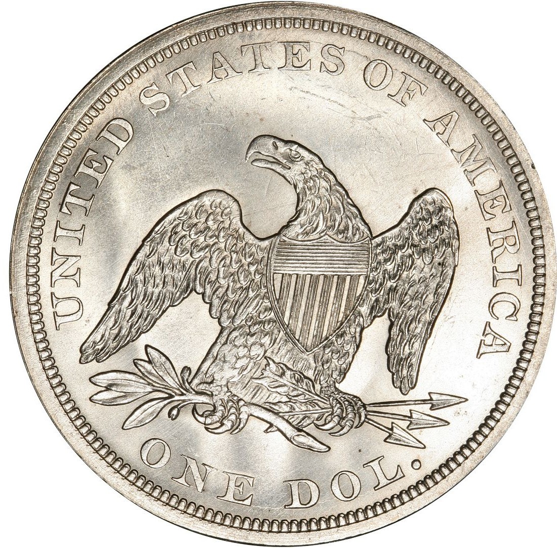 1865 Silver Dollar Value Hobby Help, 50% OFF