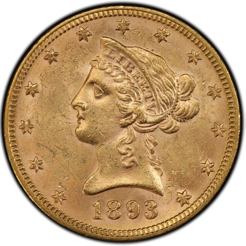 1893 Liberty Head 10 Gold Eagle Values And Prices Past