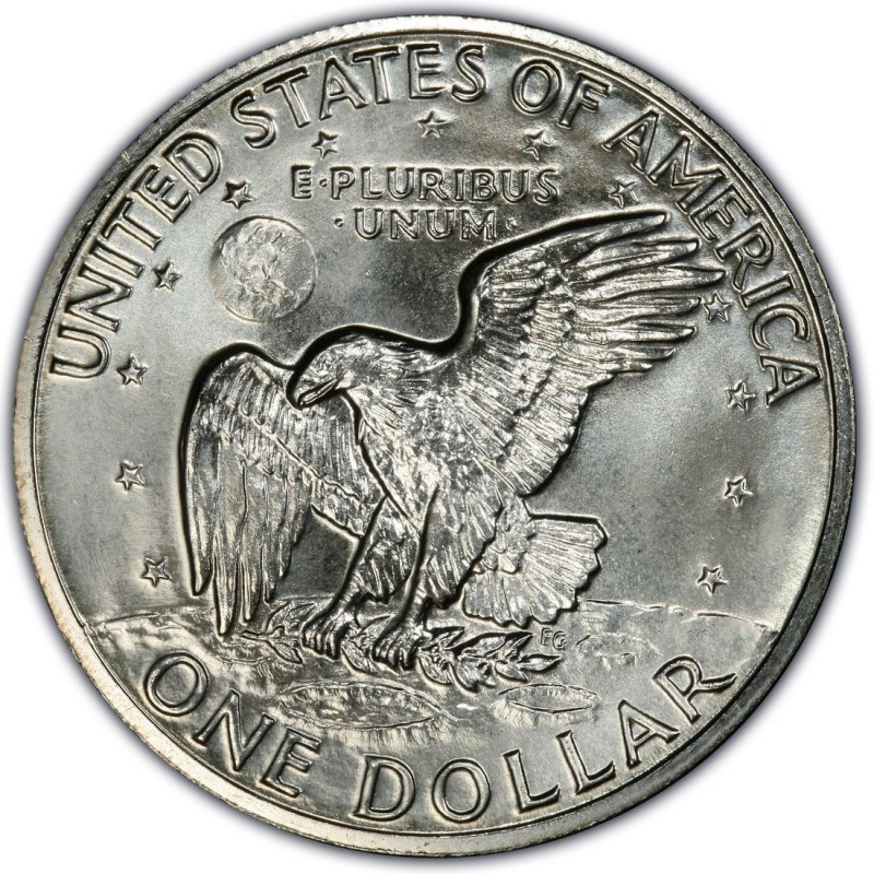 1972 silver eisenhower dollar value