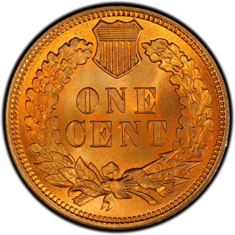 1899 indian head penny wheat penny
