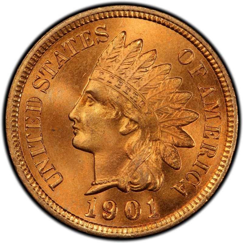 1901 Indian Head Pennies Values And Prices Past Sales CoinValues