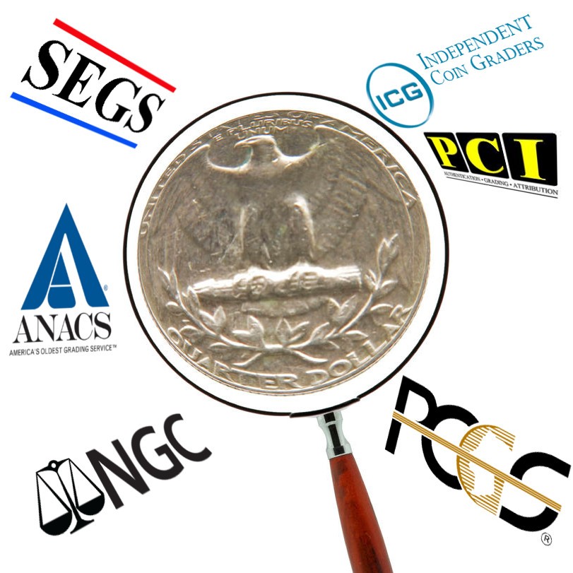 A Rundown of the Different Coin Slabbing Services & Distinctions Among Them