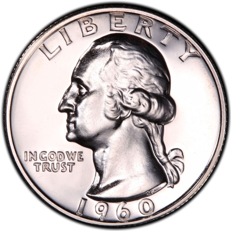 1960 Washington Quarter Values and Prices - Past Sales | CoinValues.com