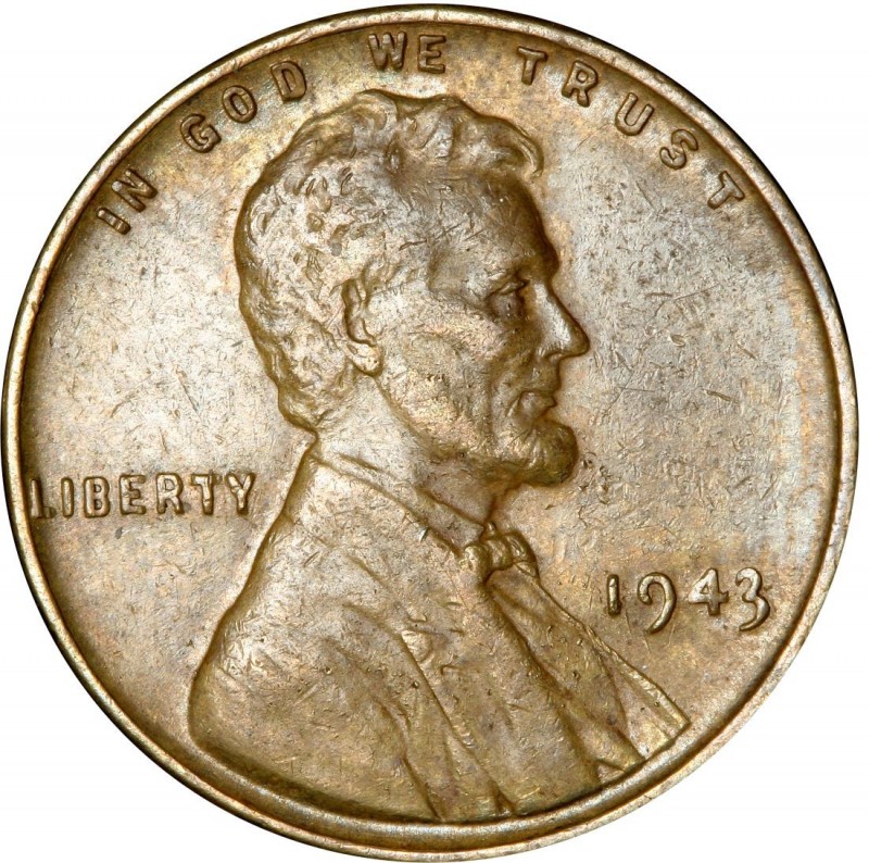 1943 Lincoln Wheat Pennies Values and Prices Past Sales