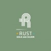 Rust Gold &amp; Silver Logo