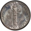 1944 Mercury Dime Value