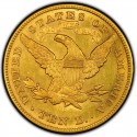 1876 Liberty Head $10 Gold Eagle Values