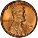 1941 Lincoln Wheat Pennies