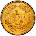 1854 Small Head Indian Princess Gold Dollar Value