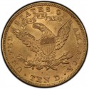1890 Liberty Head $10 Gold Eagle Values