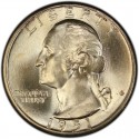 1951 Washington Quarter Value