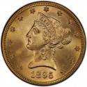 1895 Liberty Head $10 Gold Eagle