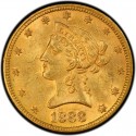 1888 Liberty Head $10 Gold Eagle