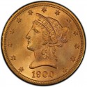 1900 Liberty Head $10 Gold Eagle