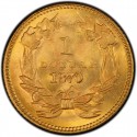 1870 Large Head Indian Princess Gold Dollar Values