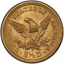 1854 Liberty Head $2.50 Gold Quarter Eagle Coin values