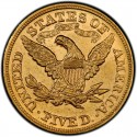 1868 Liberty Head Half Eagles values
