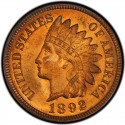 1892 Indian Head Pennies