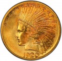 1920 Indian Head Gold $10 Eagle
