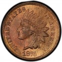 1876 Indian Head Pennies