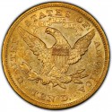1872 Liberty Head $10 Gold Eagle Values
