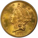 1872 Liberty Head Double Eagle
