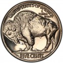 1936 Buffalo Nickel Dollar