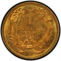 1872 Large Head Indian Princess Gold Dollar Values